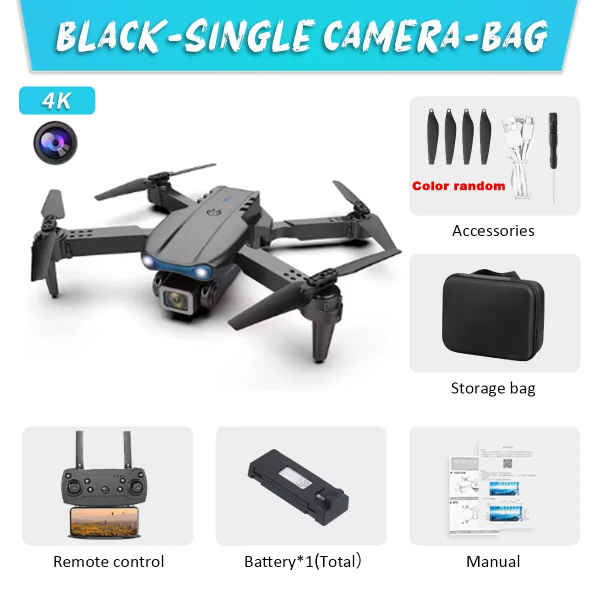Dual Camera E99Pro HD Drone me - Eachine Drone E58 recensie en prijs